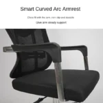 Ultimate Ergonomic Office Chair with 3D Armrests & Chrome Base – Model 911S – Black & Gray - Image 4