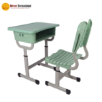 🎓TN-A0001 Ergonomic Student Desk & Chair Set – Dark Green | Modern ABS Backrest Design - Image 4