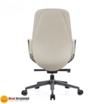 🪑 TB-135 Office Chair – White | Premium PU Upholstery  Elegant • Comfortable • Professional Seating Solution - Image 5