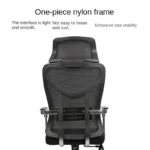 Ultimate Ergonomic Office Chair with 3D Armrests & Chrome Base – Model 911S – Black & Gray - Image 5