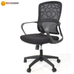 🪑 A140-3 – Black High Back (LB) Office Chair - Image 6