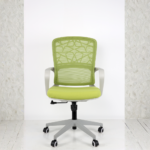 🪑 A140-3 High-Back Office Chair – Green (LB Design) - Image 2