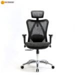 🪑 966H Ergonomic Office Chair | Black  Advanced Support • Adjustable Comfort • Professional Office Seating - Image 2