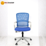 🪑 A140-3 High-Back Office Chair – Blue (LB Design)