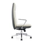 🪑 LM-04 – Modern Ergonomic Leather Office Chair | PU Leather + PP + Iron + Foam | CE Certified - Image 2