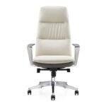 🪑 LM-04 – Modern Ergonomic Leather Office Chair | PU Leather + PP + Iron + Foam | CE Certified - Image 3