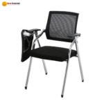 🪑 SH-3032 Training / Office Chair with Writing Pad | Fabric & Mesh Seating  Smart Utility • Comfortable Seating • Classroom & Office Ready - Image 9