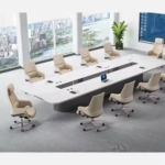 B203 Office Chair – High Back PU Leather Executive Chair with Chrome Metal Base & Ergonomic Swivel Design - Image 10