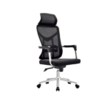 Ultimate Ergonomic Office Chair with 3D Armrests & Chrome Base – Model 911S – Black & Gray - Image 9