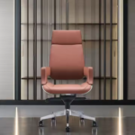 6909A Brown – Premium Leather Office Chair with Ergonomic Design & Adjustable Height – Executive Comfort for Modern Workspaces - Image 4