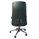 MD2302 A – Green Premium High-Back Executive Chair – Aluminium Base with Synchronized Tilt & Ergonomic Comfort - Image 4