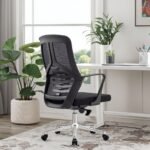 🪑 717B Ergonomic Office Chair | Grey Mesh  Professional Comfort • Heavy-Duty Build • Reliable Performance