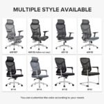 🪑 A911S Office Chair – Black - Image 3