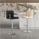 🪑 BC-S7 Visitor / Utility Chair | Black Leatherette with Chrome Finish  Strong Frame • Elegant Look • Everyday Comfort - Image 2