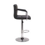 🪑 BC-S1 Adjustable Swivel Chair | PVC Leather Seating  Compact Design • Smooth Rotation • Everyday Comfort - Image 7