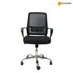 OC-B1054 Ergonomic Office Chair – Mesh Back, Linkage PP Arms, Multi-Functional Mechanism, Class-2 Gas Lift & Chrome Base - Image 4