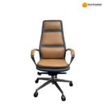 🪑 AM 2215A – Premium Ergonomic Executive Office Chair | PU Leather, Foam Cushion & Aluminium Base - Image 7