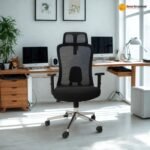 🪑 965H Ergonomic Office Chair | Black Mesh  Modern Support • Functional Comfort • Reliable Office Seating