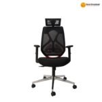 🪑 HECTOR Ergonomic Office / Gaming Chair – Black & Red - Image 4