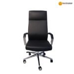 A-120 BLACK Premium Chair – 20mm Plywood + High-Density Sponge + Premium Synthetic Leather + High-End Jet Shape Design - Image 4