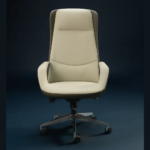 MD2302 A – Green Premium High-Back Executive Chair – Aluminium Base with Synchronized Tilt & Ergonomic Comfort