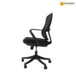 2356B – Black Office Chair | Mesh + Foam Comfort + Metal Frame + Nylon Base - Image 3