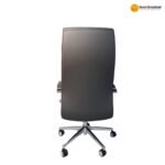 A-120 BLACK Premium Chair – 20mm Plywood + High-Density Sponge + Premium Synthetic Leather + High-End Jet Shape Design - Image 3