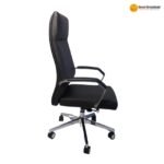 A-120 BLACK Premium Chair – 20mm Plywood + High-Density Sponge + Premium Synthetic Leather + High-End Jet Shape Design - Image 2