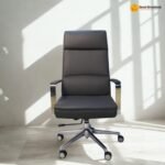A 113 BLACK – Premium Full-Mesh Ergonomic Office Chair  Modern Ergonomic Seating | Breathable Mesh | Sleek Black Finish