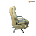 🪑 LM-02 Office Chair – PU Leather | Strong & Comfortable Seating  Modern • Durable • Professional Comfort - Image 3