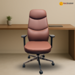 AM 2410B Premium Executive Chair – PU Leather + Foam + Aluminium Base